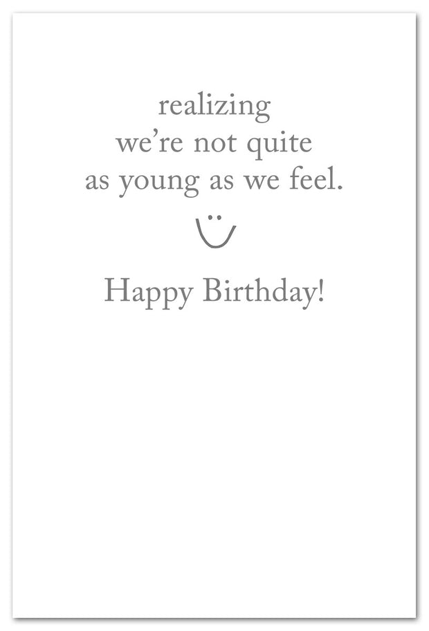 Scared Squirrel Birthday Card