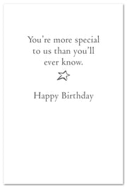 Neon Heart Birthday Card