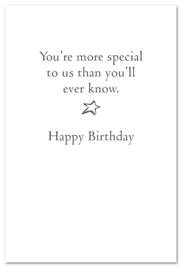 Neon Heart Birthday Card