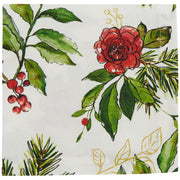 Christmas Camellia Napkin