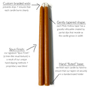 Mole Hollow Dripless Unscented Standard Tapers