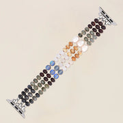 Tropical Earth Stone Stretch Apple Watch Band