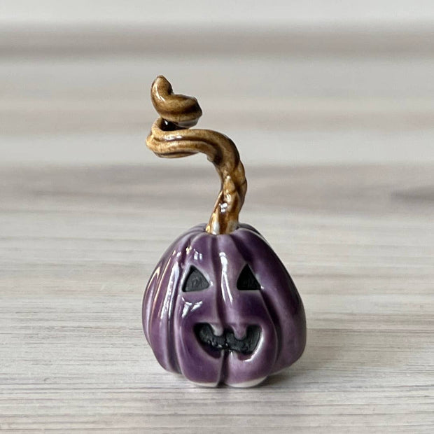 Mini Ceramic Jack-O-Lantern