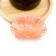 Crystal Shell Claw Clip, Ocean Creatures Hair Clip
