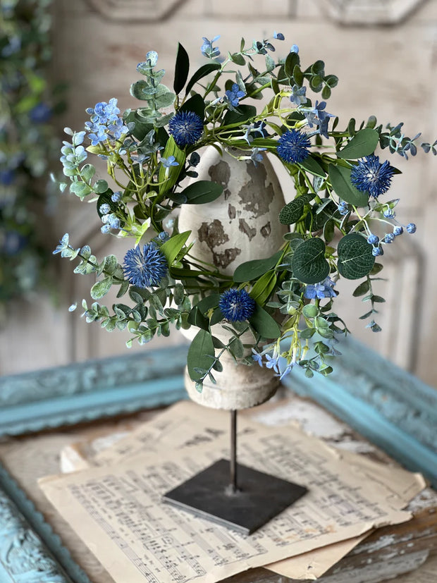 10" Bluet Fields Candle Ring