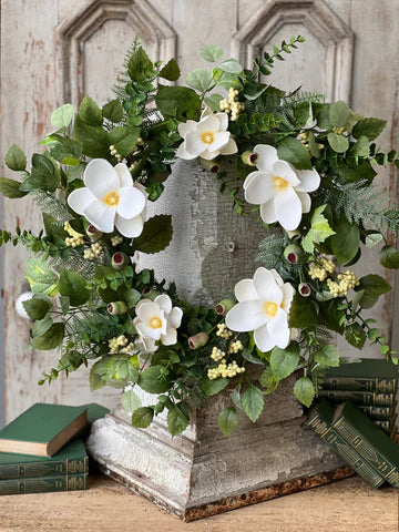 24" Astaire Magnolia Wreath