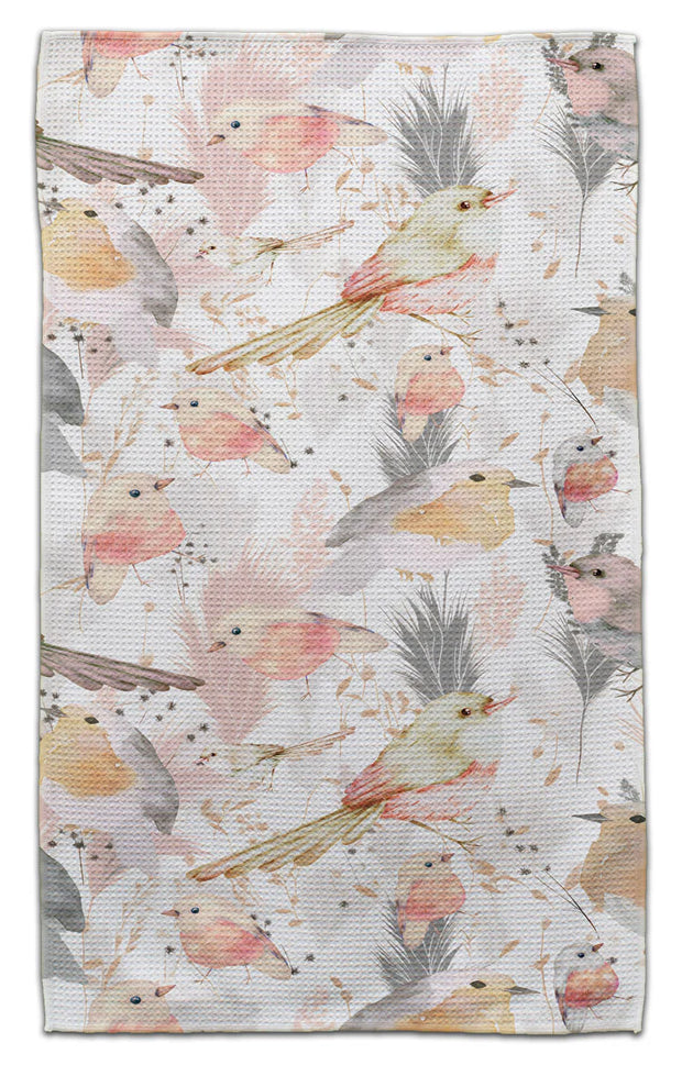 Chickadees Eco-Dishtowel