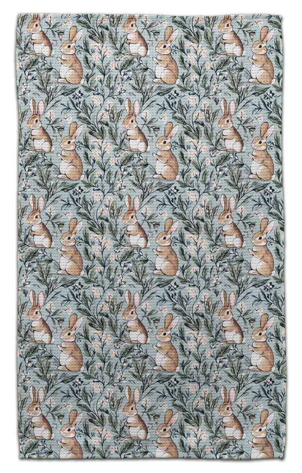 Brown Rabbits Eco-Dishtowel
