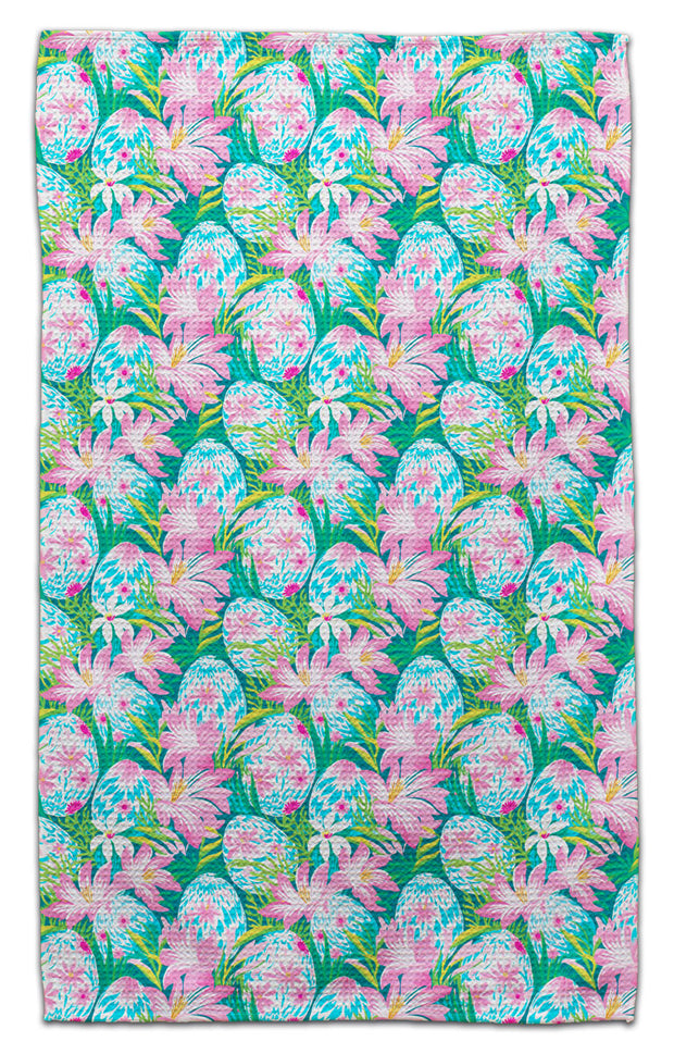 Easter Eggs Eco-Dishtowel