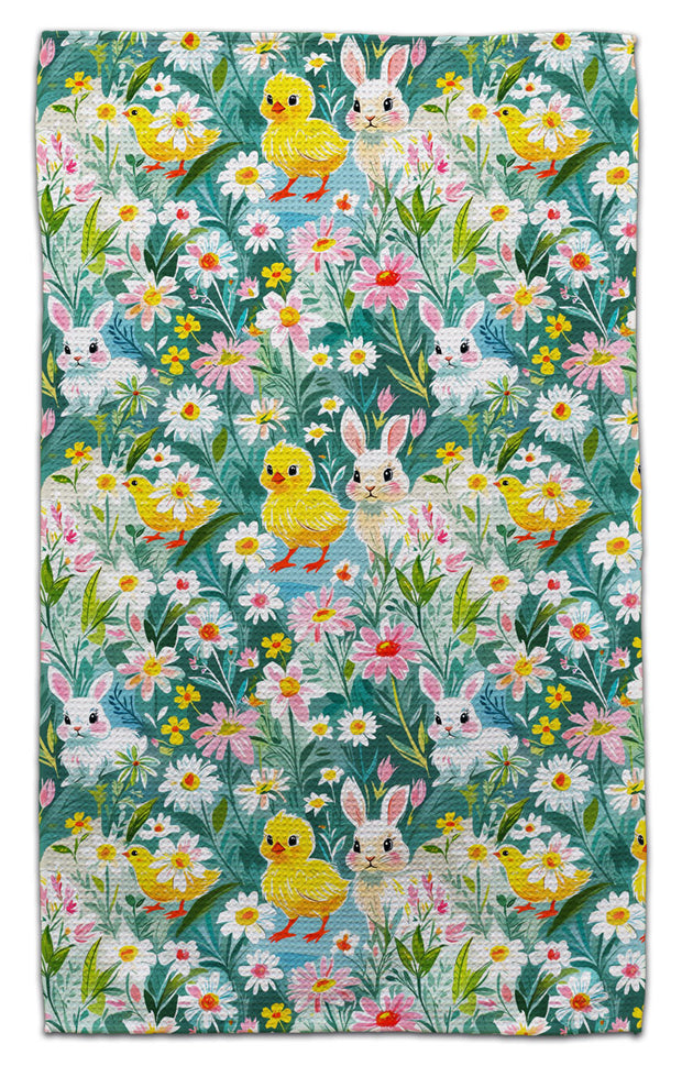 Bunny & Chicks Eco-Dishtowel