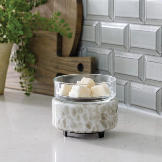 2-in-1 Classic Warmer Swirl Glass