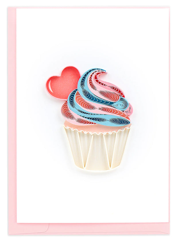 Lovely Cupcake Gift Enclosure Card