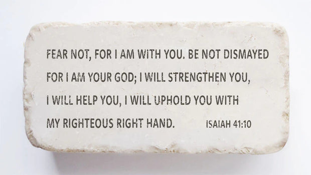 Isaiah 41:10 Scripture Stone