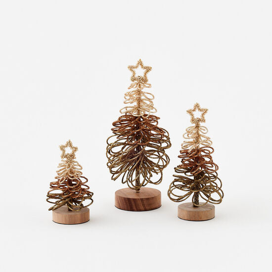 Beaded Loop Trees, 3 Sizes