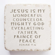 Isaiah 9:6 Scripture Stone