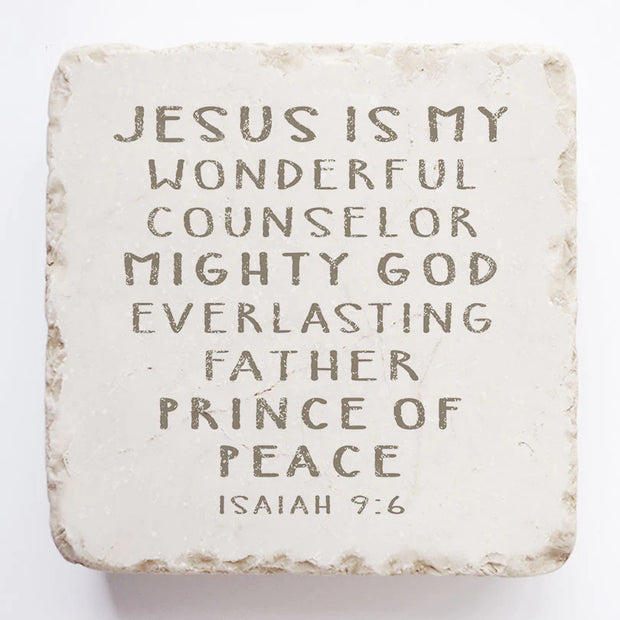 Isaiah 9:6 Scripture Stone