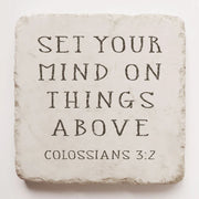 Colossians 3:2 Scripture Stone