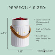 Illumination Fragrance Warmer Leather Handle