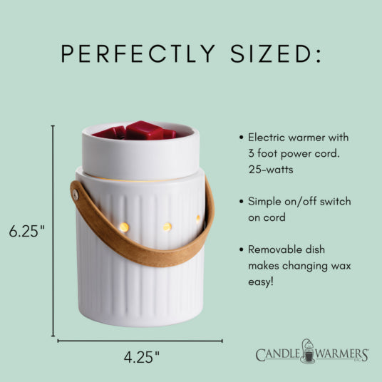 Illumination Fragrance Warmer Leather Handle