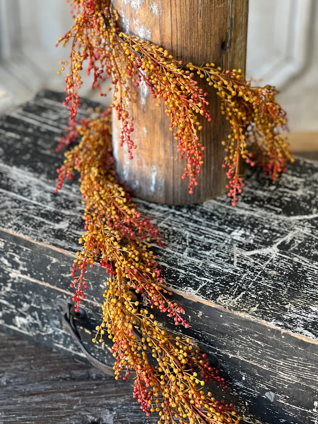 6' Torchlight Berries Garland