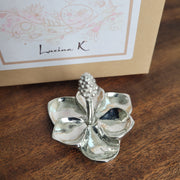 Magnolia Pewter Ring Holder