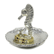 Seahorse Pewter Ring Holder