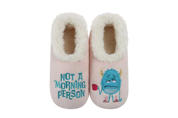 Not a Morning Person Snoozies Slippers