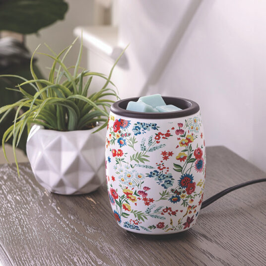 Wildflowers Flip Dish Fragrance Tart Warmer