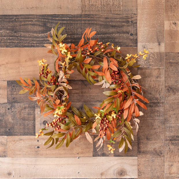 18" Autumn Splendor Wreath