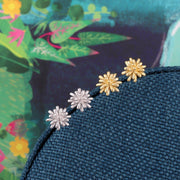 'Blooming awesome' dandelion/silver