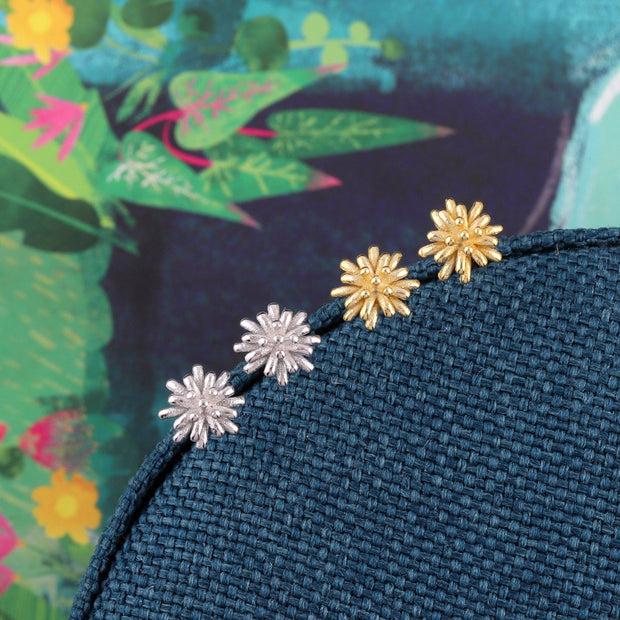 'Blooming awesome' dandelion/silver