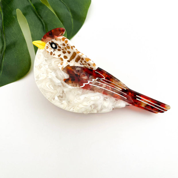 Cute Bird Acetate Hair Claw Clip–Whimsical Animal-Inspired