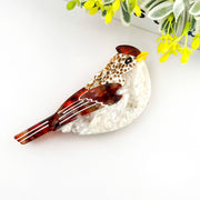 Cute Bird Acetate Hair Claw Clip–Whimsical Animal-Inspired