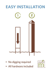 Seaside Journey20" Art Pole