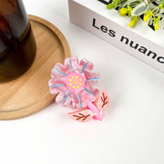 Colorful Flower Hair Clip