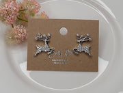 Reindeer Post Earrings