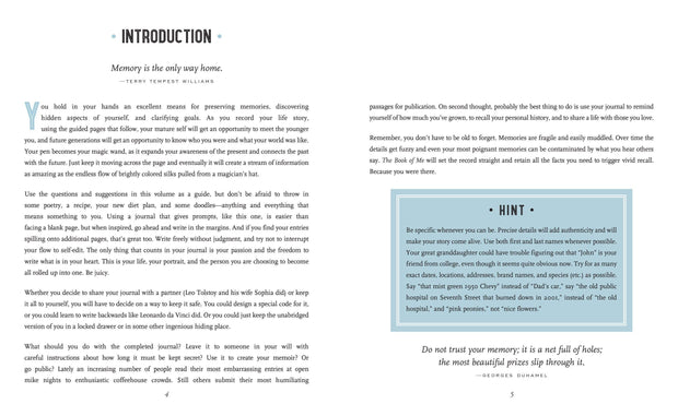 The Book of Me: A Do-It-Yourself Memoir