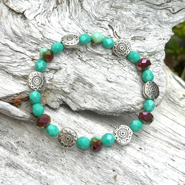 Boho Beach Vibes Elastic Bracelets