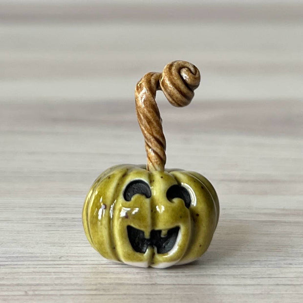 Mini Ceramic Jack-O-Lantern