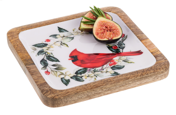 Cardinal Serving Trays, 3 Sizes