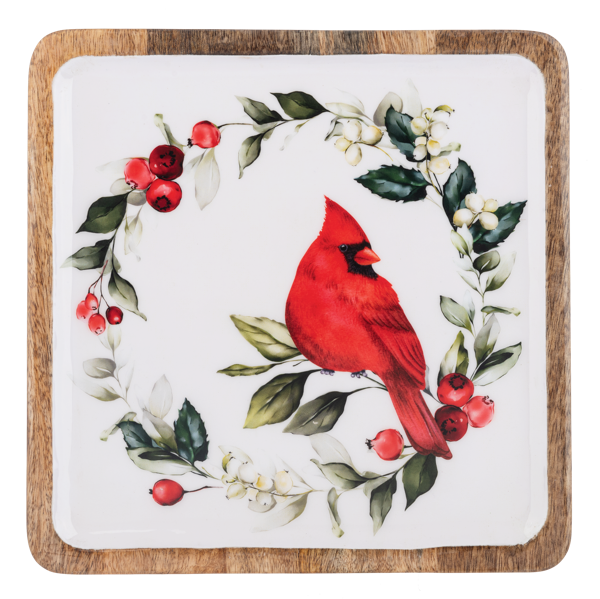 Cardinal Serving Trays, 3 Sizes