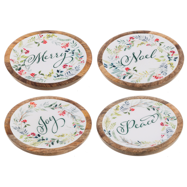Tidbit Christmas Trays, 4 Styles