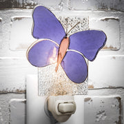 Butterfly Night Light Purple