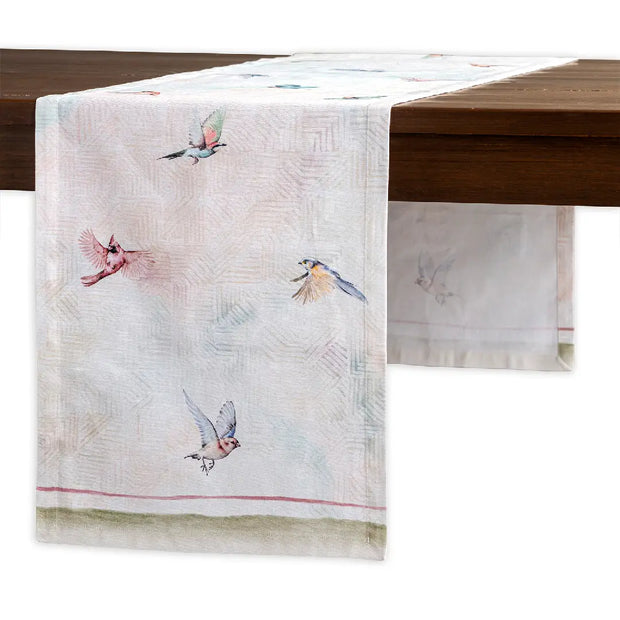 72" Table Runner - Flying Birds