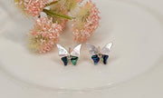 Mother of Pearl Mini Butterfly Earrings