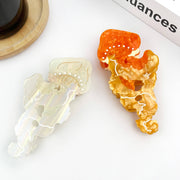 Jellyfish Claw Clip, Acetate Marine Life Series Hair Clip