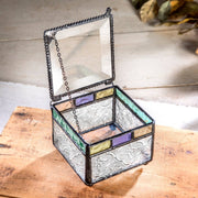 Colorful Purple Turquoise Blue Green Glass