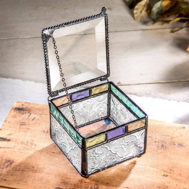 Colorful Purple Turquoise Blue Green Glass