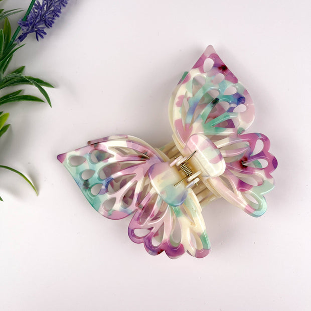 Double Layer Hollow Butterfly Hair Clip