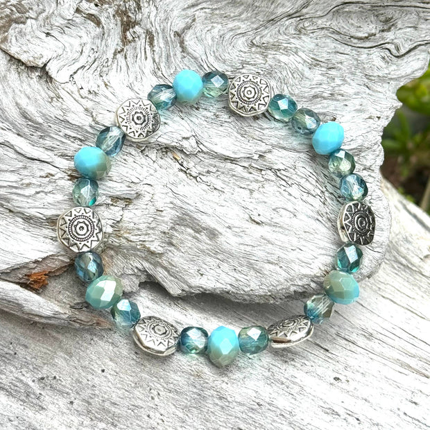 Boho Beach Vibes Elastic Bracelets